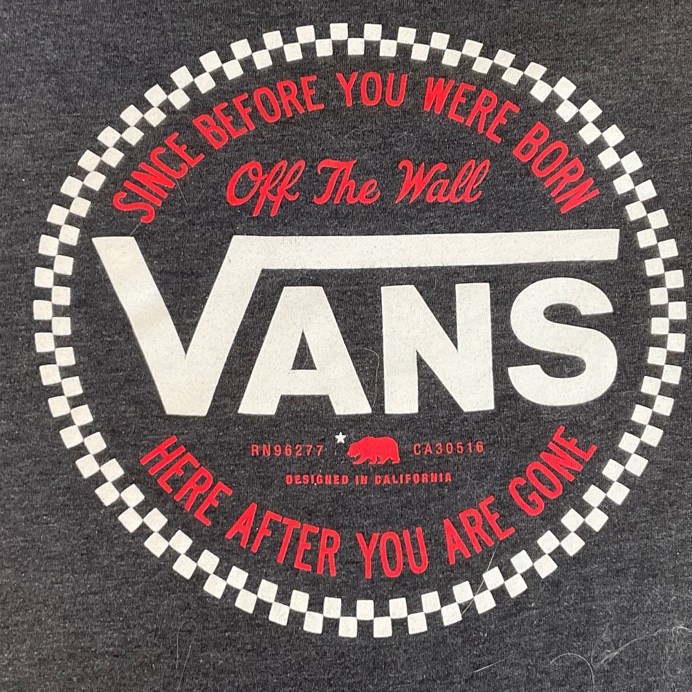 SALE ‼️VANS OFF THE WALL MENS GRAPHIC COTTON T-SHIRT SIZE X-LARGE